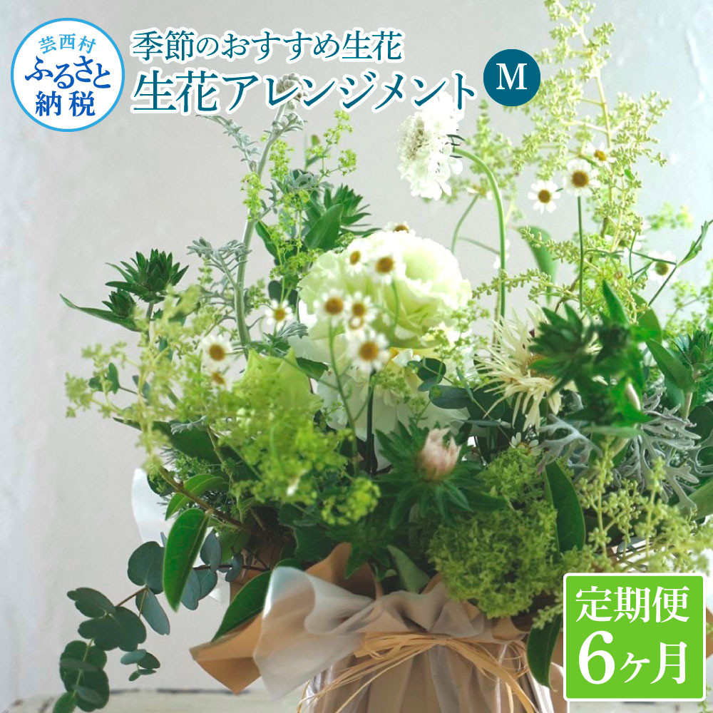 
《6ヵ月定期便》生花アレンジ お供え 供花M 定期便 定期コース 全6回 フラワーアレンジメント そのまま飾れる お供え 花束 生花 仏花 供花 花束 はな 花 法要 お盆 季節のお花 供花 お供え
