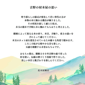 積み木 吉野木玉の森の香り積木 [BRCD003]
