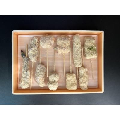 ふるさと納税 吹田市 【作々】パン屋の串カツ&土手焼 1人前 セット(串カツ10本+土手焼1袋) |  | 01