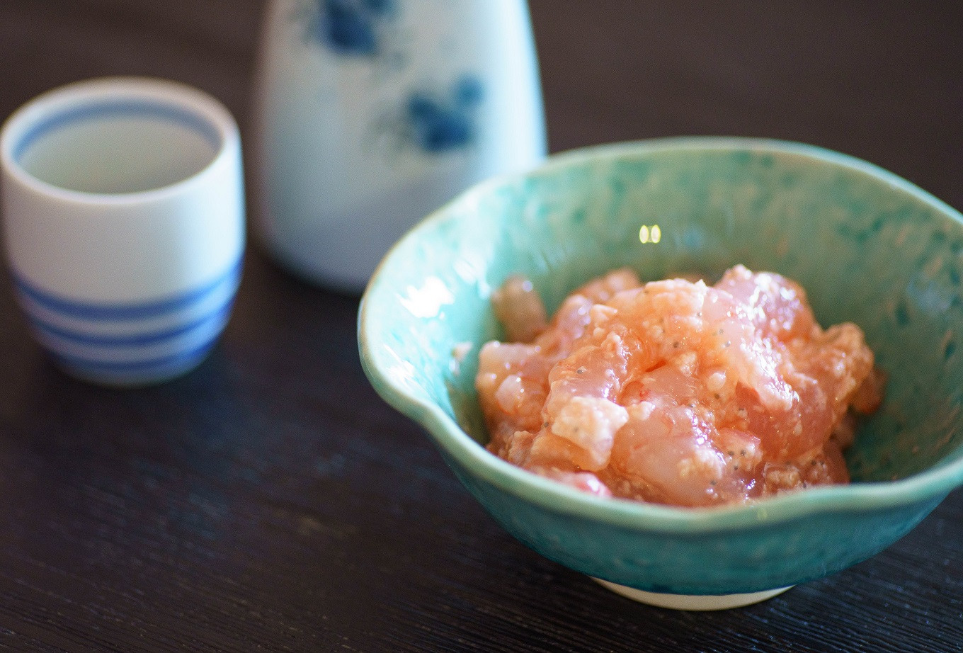 
とろける味わいが絶品「甘えびの塩辛」
