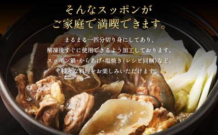 すっぽん スッポン 約700g すっぽん鍋 簡単調理
