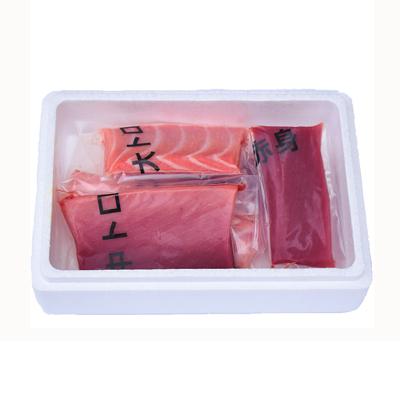 ふるさと納税 和歌山市 【年末12/26〜30発送予定】和歌山県串本産　本マグロ(養殖)トロ&赤身セット　500g(冷凍) |  | 01