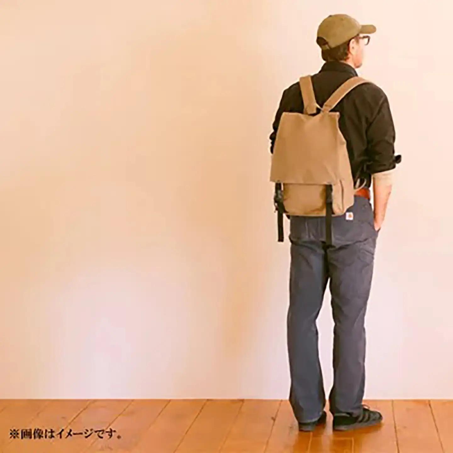 リュック スタンダード・Dパック（ブラック） リュック 帆布