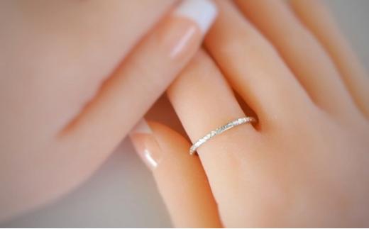 シルバーリング テクスチャーリング 1.8㎜  選べるサイズ アクセサリー 指輪 アクセサリー ジュエリー シルバー リング レディース メンズ ペア シンプル 一点もの 華奢リング ピンキーリング 