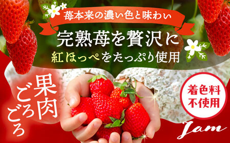 いちごジャム 3本 苺 イチゴ ジャム【配達不可：離島】 / くぼ苺農園[AECJ022]