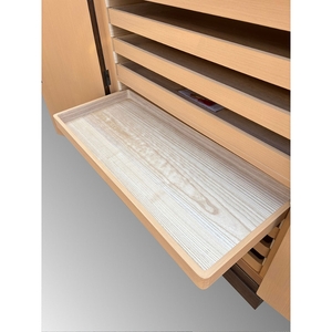 【高島屋選定品】焼桐黒唐草盆八小袖衣裳箪笥