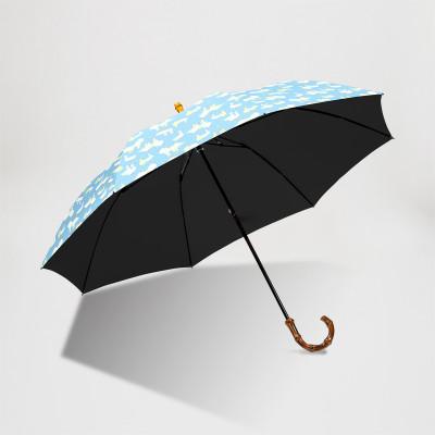 ふるさと納税 東大阪市 EMILY BURNINGHAM 晴雨兼用折りたたみトップレス[ギース(ガチョウ)] |  | 01