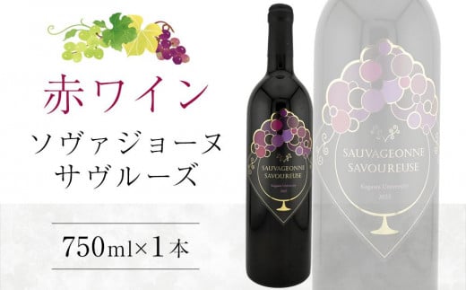 ソヴァジョーヌ・サヴルーズ 750ml×1本【国産 赤ワイン ワイン さぬきワイン ぶどう】