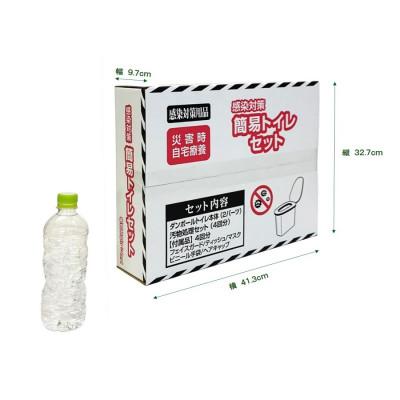 ふるさと納税 高槻市 【高槻市】防災用品　感染対策簡易トイレセット　マックス |  | 01