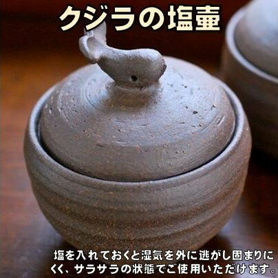 【ふるさと納税】 塩壷 クジラ 日常屋 調味料入れ 食器 保存容器 塩 調味料 保存 セット キッチン用具 キッチン用品 キッチン雑貨 雑貨 陶器 くじら 鯨 高知県 高知県 黒潮町