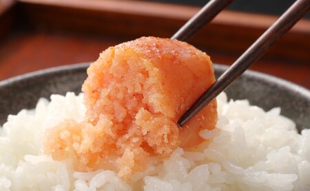 厳選 辛子明太子 計1kg (1本子)＜無着色・二段仕込み＞ 贈答用 化粧箱入り 明太子 めんたいこ