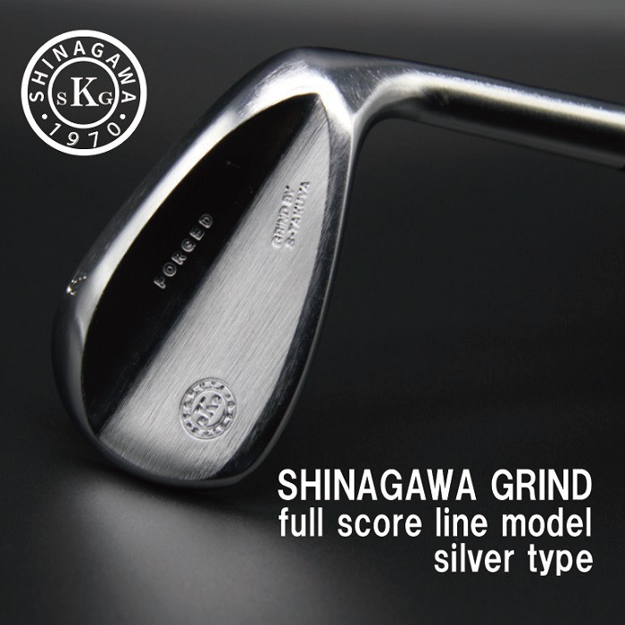 
077BC05N.Grind by S-TAKUYA フルスコアラインウェッジ Silver 58度
