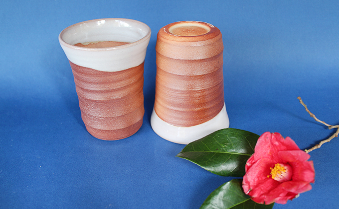 
            萩焼 焼締タンブラー ペア　｜HG000451
          