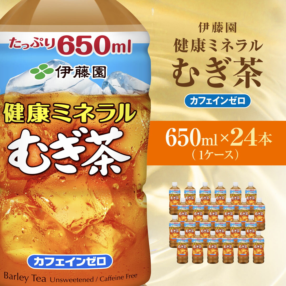 【ふるさと納税】伊藤園 健康ミネラルむぎ茶 650ml 24本 ( 1ケース ) 【 ふるさと納税 人気 おすすめ ランキング 麦茶 健康ミネラル麦茶 むぎ茶 ミネラル カフェインゼロ 健康 箱買い ケース 大容量 ペットボトル 国産 千葉県 香取市 送料無料 】KTRAS003