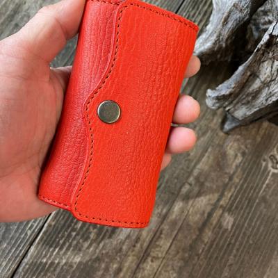 ふるさと納税 東広島市 【広島ドラゴンフライズ×ベルズスクエア】コラボ　東広島産鹿革使用　5連キーケース |  | 01