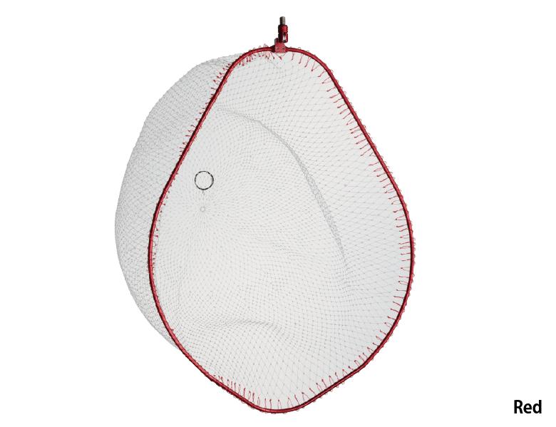 F130-1　ＴＯＯＬ ランディングフレームino“＋”(プラス) ロックタイプ　Ｍ（レッド/ホワイト）