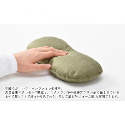 ふるさと納税 新潟市 もちもちとした触り心地 米プラ&テンセル 笹団子まくら 約28×12cm [54070596] |  | 02