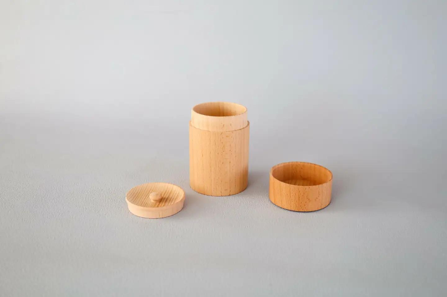 ブナ 茶筒 【 お茶用品 神奈川県小田原市 茶筒 茶筒】