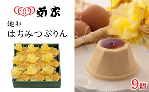 
                  【お菓子の菊家】地卵はちみつぷりん 9個入 | 返礼品 お礼の品 お取り寄せ プリン お菓子 おかし 菓子 銘菓 お土産 おみやげ スイーツ お取り寄せスイーツ 詰め合わせ 湯布院 由布院 大分県 由布市 大分 AT06
                