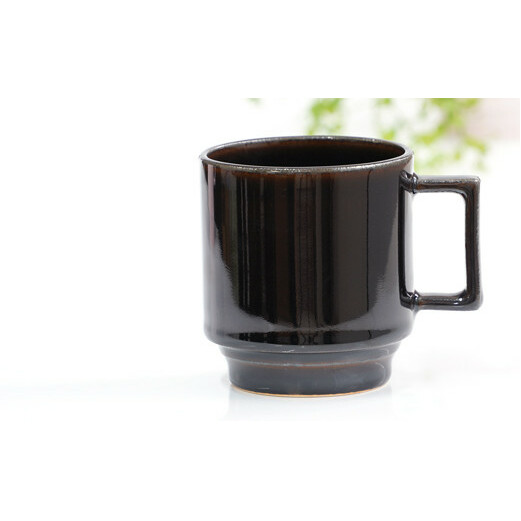 有田焼 世界一つよい ～エヌ・マグ～ クラシカルブラウン 2個 セット 匠 Takumi マグカップ 強化磁器 マグカップ 割れにくい マグカップ スタッキング マグカップ スタイリッシュ マグカップ