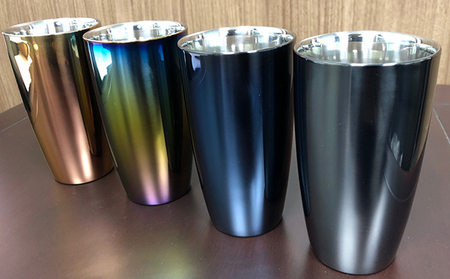 LIFE UW FACTORY タンブラーカラー（ラインなし） 食器 グラス コップ 雑貨 加工品  ブラウン