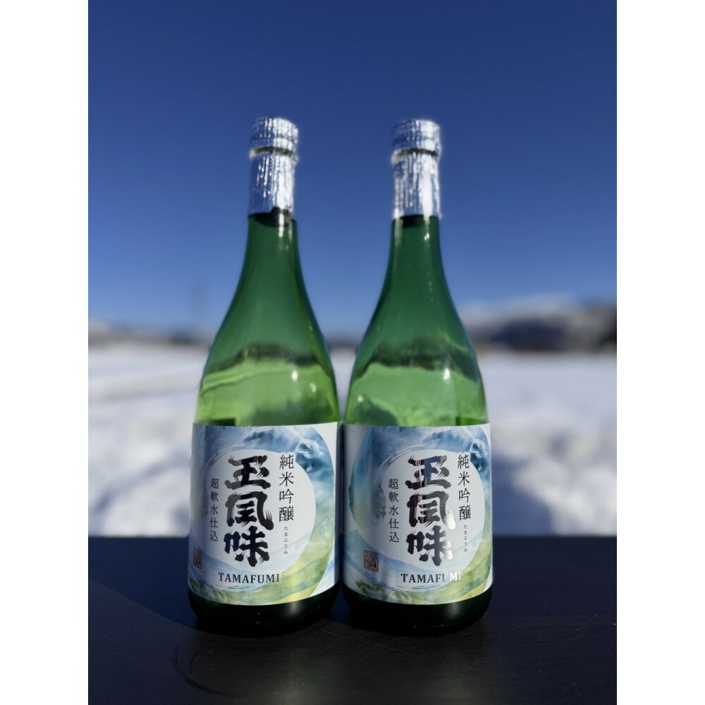 【ふるさと納税】純米吟醸　玉風味　720ml×2本セット | お酒 さけ 人気 おすすめ 送料無料 ギフト
