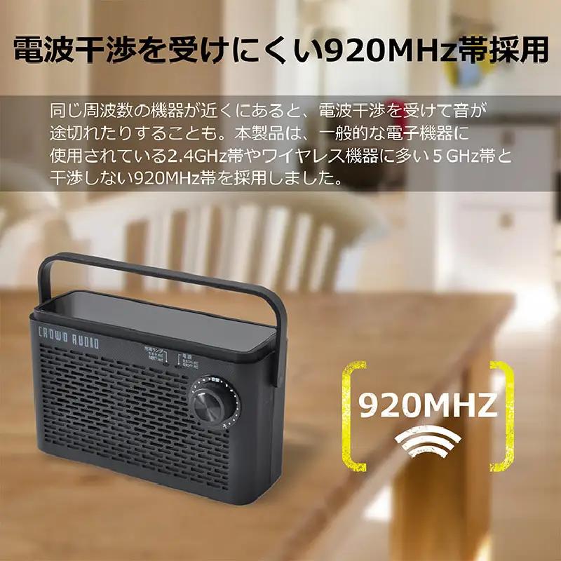 お手元スピーカー SP-08 - TVの音が手元で聞けるワイヤレスお手元スピーカー
