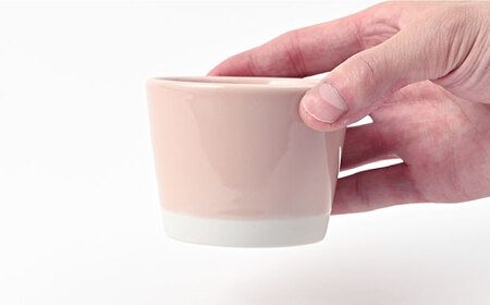 【波佐見焼】 Pasty（パスティー）　ミニカップ　パステルピンク 5個セット そばちょこ【福田陶器店】[PA395]