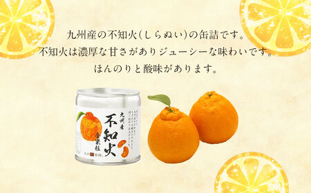 国産 大粒 不知火缶詰 8個セット デザート しらぬい 柑橘 常温 保存食 非常食 防災 備蓄食 フルーツ おやつ お弁当 食べきり 福岡県 八女市 007-033