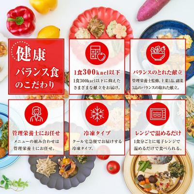 ふるさと納税 邑楽町 まごころケア食 健康バランス食 お弁当 ＜冷凍＞ 10食セット|09_sil-011001 |  | 02