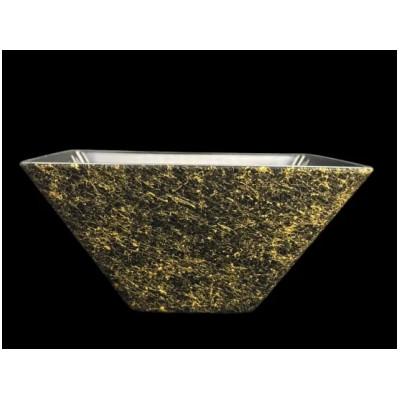 ふるさと納税 海南市 角小鉢(マット仕上げ)S　漆黒