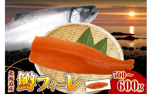 【2026年4月以降発送分】【無塩】鱒フィーレ（500～600g）【er018-088】