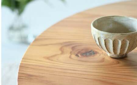 【 受注生産 】 国産杉材を使った木のぬくもり漂うモリちゃぶ台120 【 横幅 120cm 】