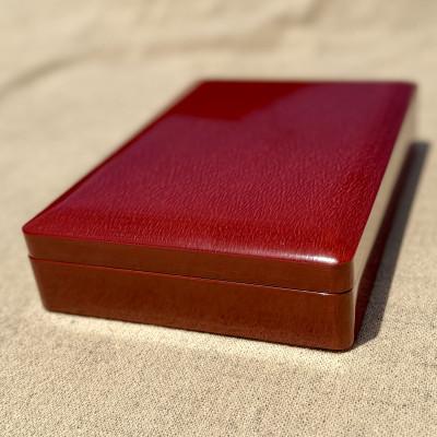 ふるさと納税 香川県 【香川漆器】角硯箱　後藤塗