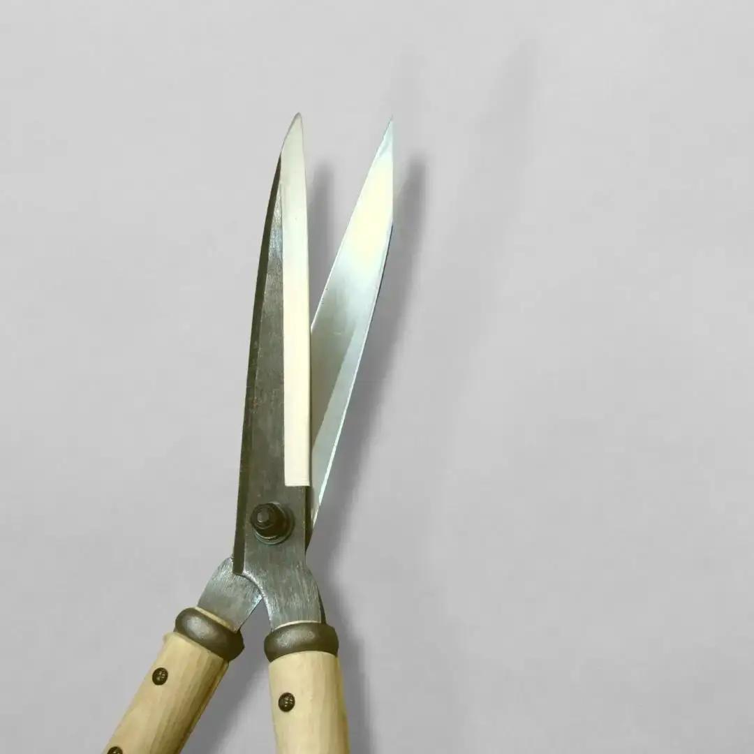 [カネノリ] 鋼付刈込鋏 庭師 510ｍｍ柄 鋼典 庭作業 園芸鋏 苅込ハサミ 刈込はさみ 剪定 ガーデニング [五十嵐刃物工業] 【017S024】