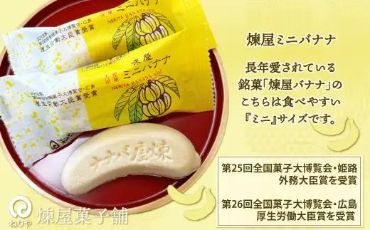 煉屋チョコバナナモナカと煉屋ミニバナナの食べ比べセット　各6個　60P5201【 煉屋菓子舗】