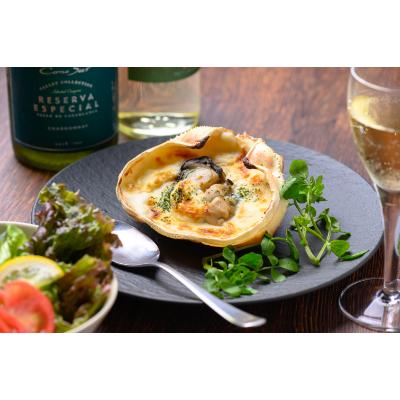 ふるさと納税 京丹後市 カニ屋が作る海のグラタン　岩牡蠣　2個セット |  | 01