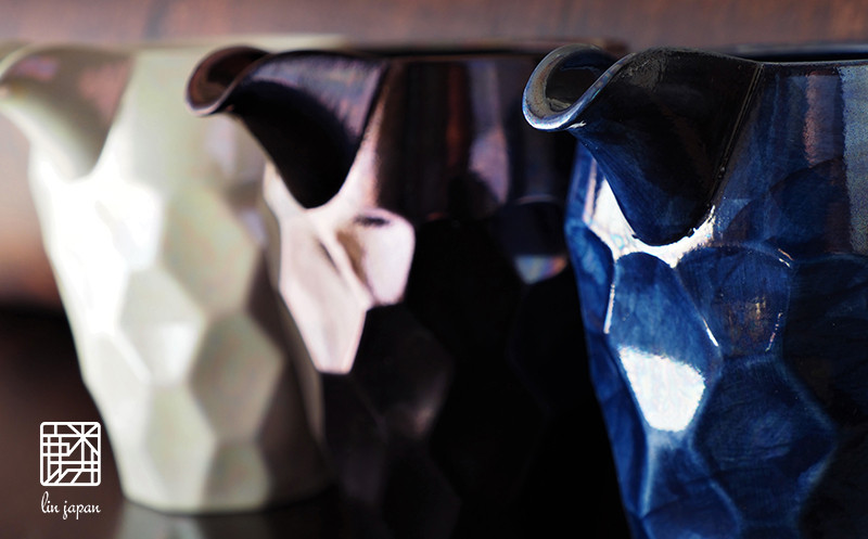 ”麟linNY+”片口酒器、盃セット（有田 金照堂）