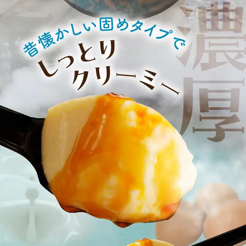 ちょっと大人のほろ苦ぷりん☆別府名物地獄蒸し！（6個入り）_B091-003