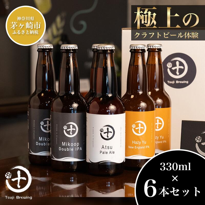 【ふるさと納税】Tsuji Brewingオリジナルクラフトビール6本セット お酒 地ビール 瓶ビール 飲み比べ ビール飲み比べ アルコール飲料 家飲み 晩酌 バーベキュー BBQ