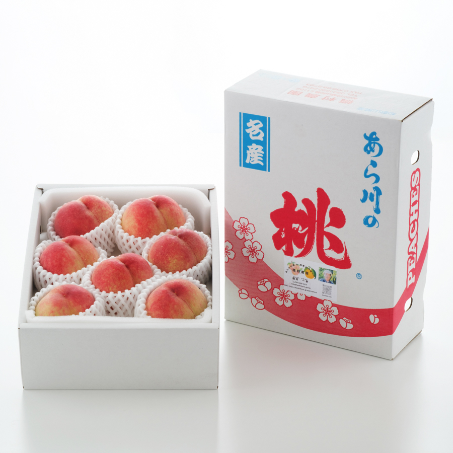 ＜橋村農園＞「日川白鳳　早生」1.8kg（６～８個入）