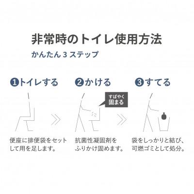 ふるさと納税 岸和田市 壁に飾るアートな防災トイレ アートトワレ 2個セット(青い鳥・TODAY) |  | 03