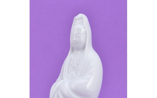 【伊万里焼】観音 インテリア 置物 H666
