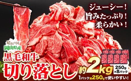 牛肉 黒毛和牛 切り落とし 2kg 《30日以内に出荷予定(土日祝除く)》｜牛肉牛肉牛肉牛肉牛肉