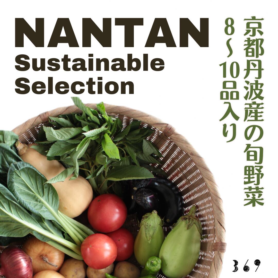 【ふるさと納税】野菜セット Nantan Sustainable Selection 8～10品入り 詰め合わせ 旬野菜 おまかせ 産地直送 減農薬 自然栽培 野菜 京都府南丹市　お届け：2026年5月以降発送開始