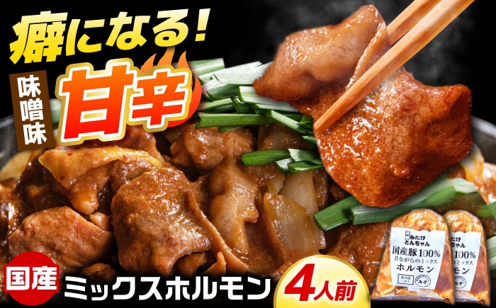 
                  ホルモン とんちゃん 岐阜県産 豚もつの 鉄板焼き「元祖みたけとんちゃん」 昔ながらのミックスホルモン 2袋（4人前）ホルモン モツ とんちゃん 白もつ 味付け 焼肉 BBQ おつまみ おかず 焼肉 BBQ 人気 ホルモン ホルモン焼き ホルモン肉 味付きホルモン 味付けホルモン 味付き肉 ほるもん 焼肉用ホルモン / 御嵩町 / 藤よし [AVAA047]
                