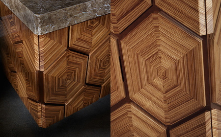 No.1155 Tortoise Commode ／ 家具 トータス コモード オリジナル家具 ブランド MATSUOKA マツオカ 松岡家具製造 高級感 上質 エレガント ラグジュアリー ワンランク