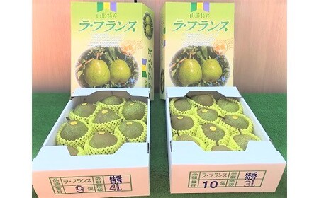 西洋梨（ラ・フランス）３ｋｇ　特秀品　0089-2402