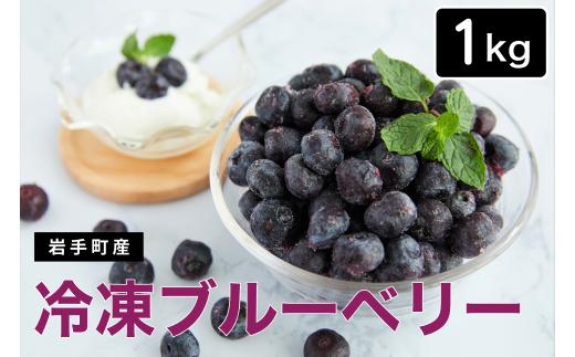 【岩手町産】冷凍ブルーベリー1kg フルーツ 果物 人気 期間限定 数量限定 冷凍