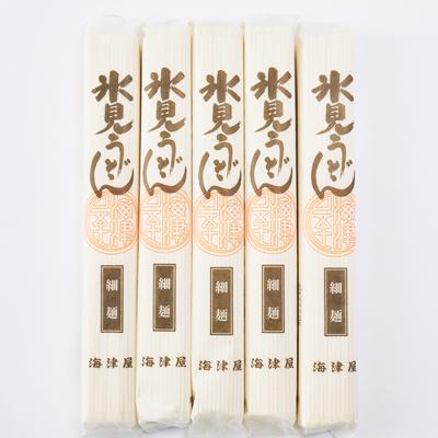 ふるさと納税 富山県 海津屋　氷見うどん細めん |  | 01